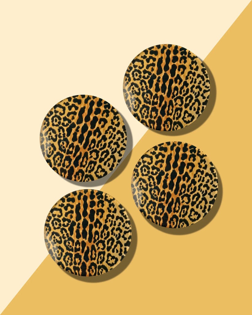 LEOPARD PRINT COASTER - THE MNRCH