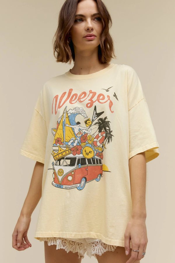 DAYDREAMER - WEEZER COLLAGE ONE SIZE TEE - THE MNRCH