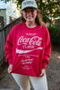 VINTAGE RED COCA-COLA SWEATSHIRT - THE MNRCH