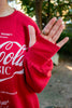 VINTAGE RED COCA-COLA SWEATSHIRT - THE MNRCH